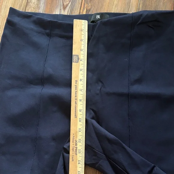 BANANA REPUBLIC NAVY FLARE EVERYWHERE PONTE PULL-ON PANT XL TALL - Picture 6 of 10